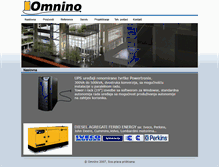Tablet Screenshot of omnino.hr